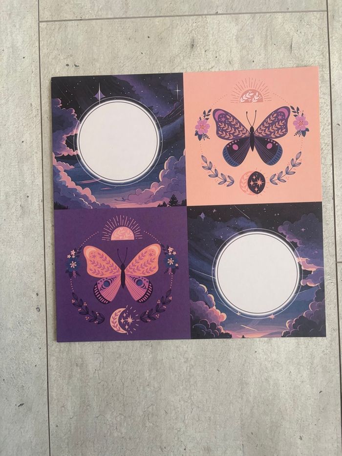 Lot de feuilles pour scrapbooking lot 1 - photo numéro 6