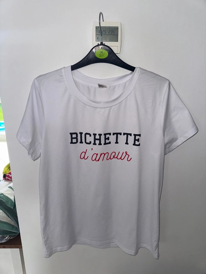 T shirt femme M bichette d’amour