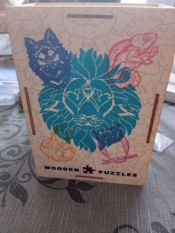 Puzzle bois animaux Neuf 