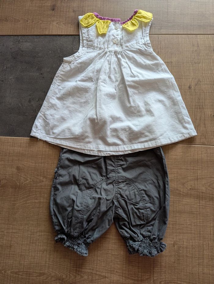 Ensemble été bébé fille - photo numéro 2