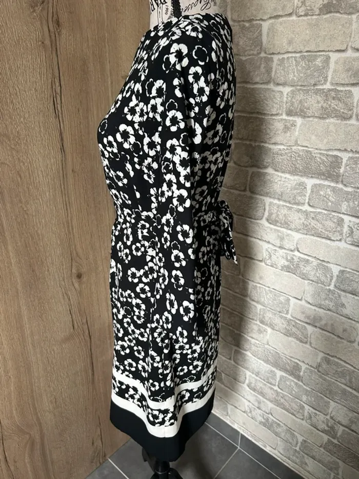 Robe casual imprimée fleurie taille 34 - photo numéro 5