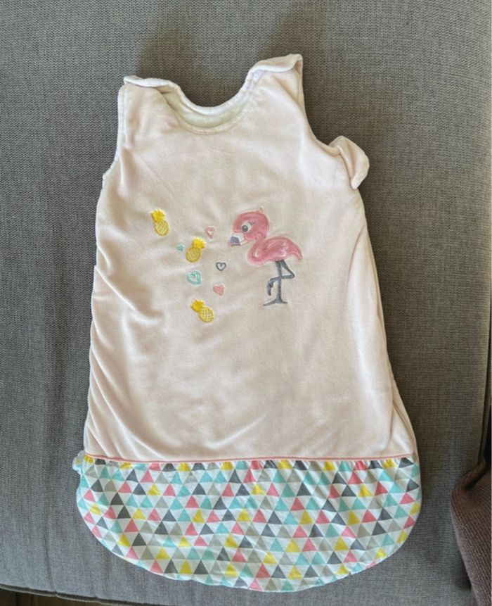 Gigoteuse turbulette flamingo domiva