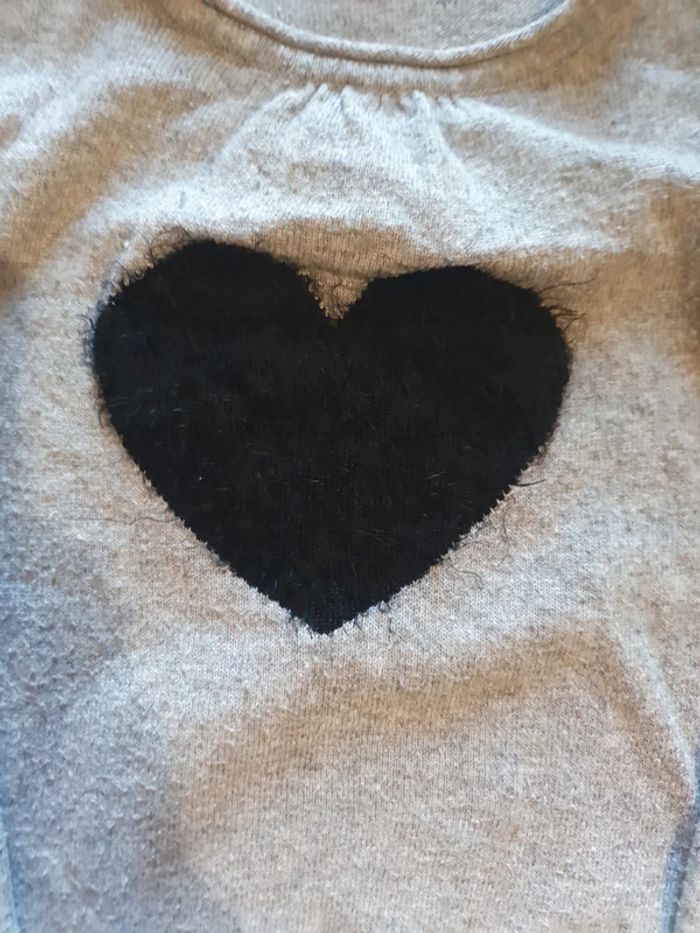 pull fin gris 6 ans pick ouik - photo numéro 3