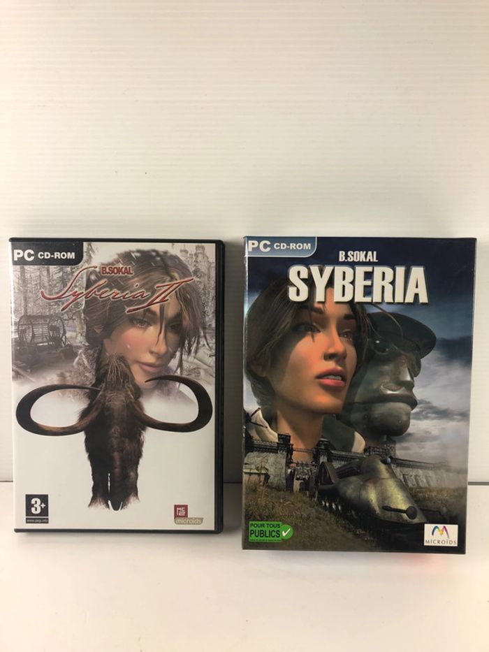 Syberia et Syberia 2 pc fr