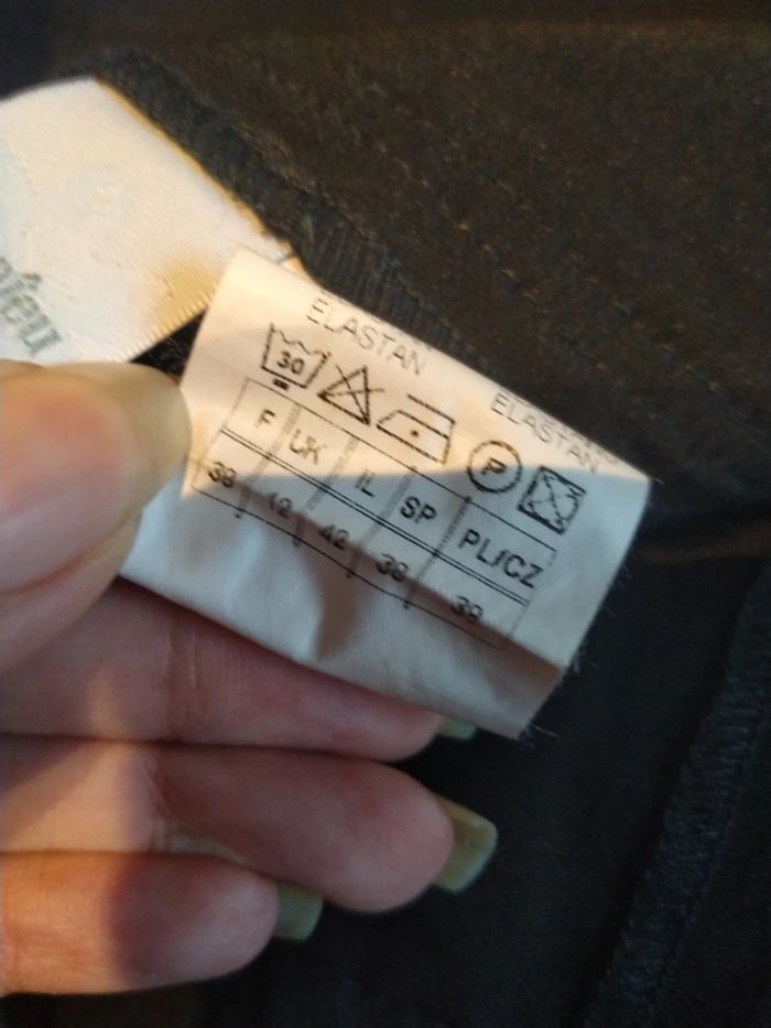 Jupe noire "Camaïeu" T:38 - photo numéro 8