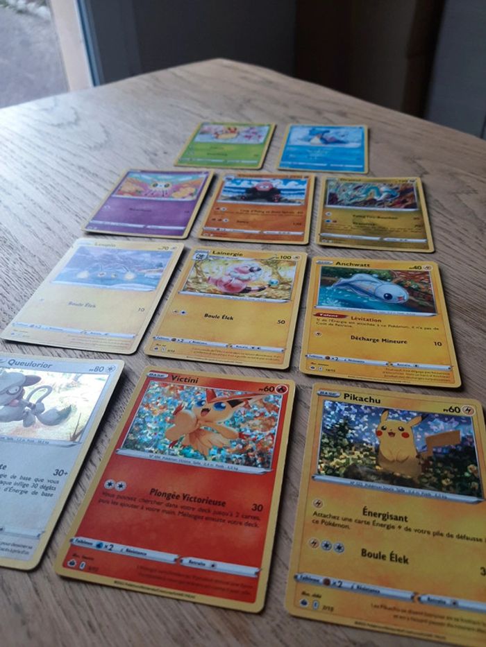 Lot carte pokemon macdo 2022 pikachu etc - photo numéro 2