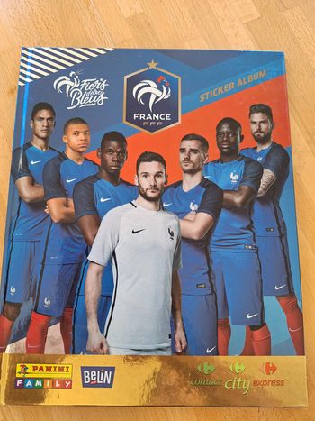 Sticker album Panini Fiers d'être bleus FFF foot - Carrefour