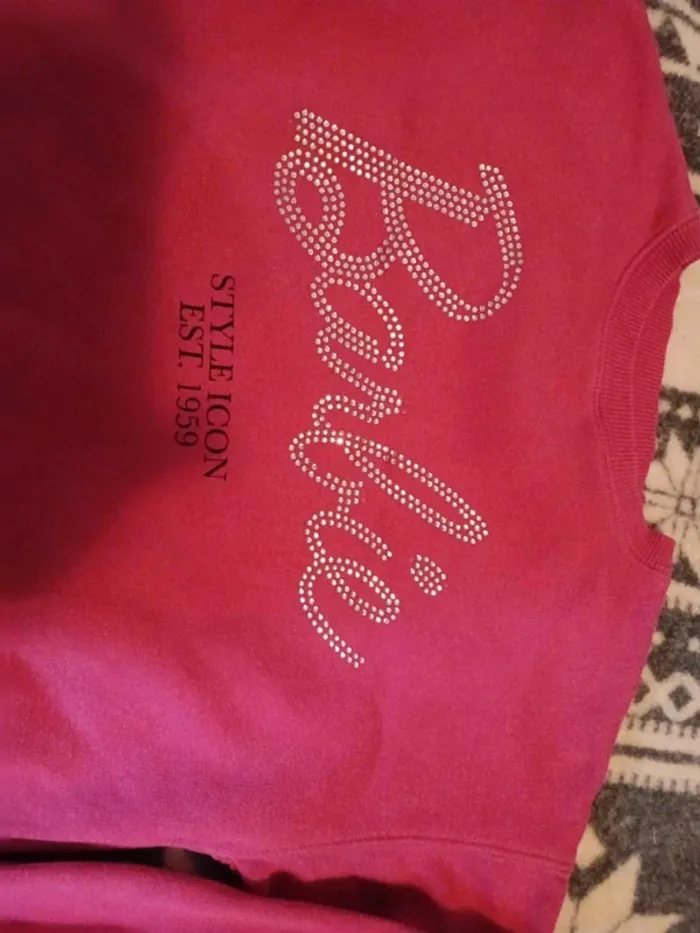Sweat zara Barbie 9-10 ans bon état - photo numéro 5
