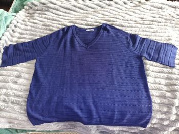 Pull bleu XXL fashion private company
