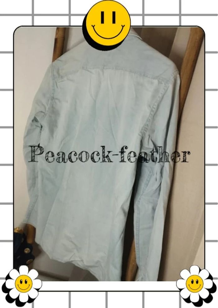 Chemise jean clair délavée M homme Celio - photo numéro 11