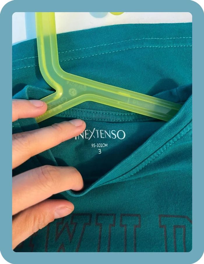 Beau t-shirt manches longues 3 ans in extenso - photo numéro 3