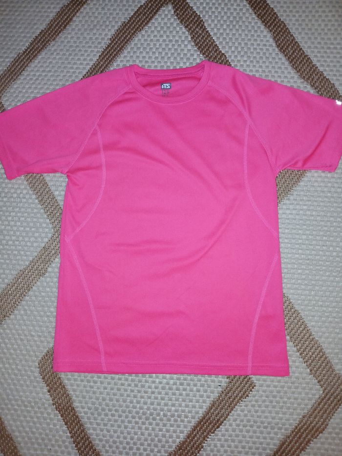 T-shirt de sport rose – ITS – Taille 12 ans – Neuf