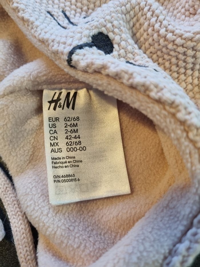 Lot 2 bonnets 3-9 mois - photo numéro 3