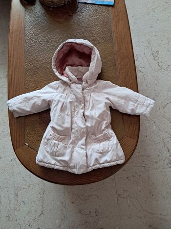Manteau hiver fille 6 mois