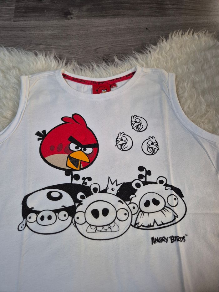 T-shirt sans manches pour garçon T. 16 ans - photo numéro 3