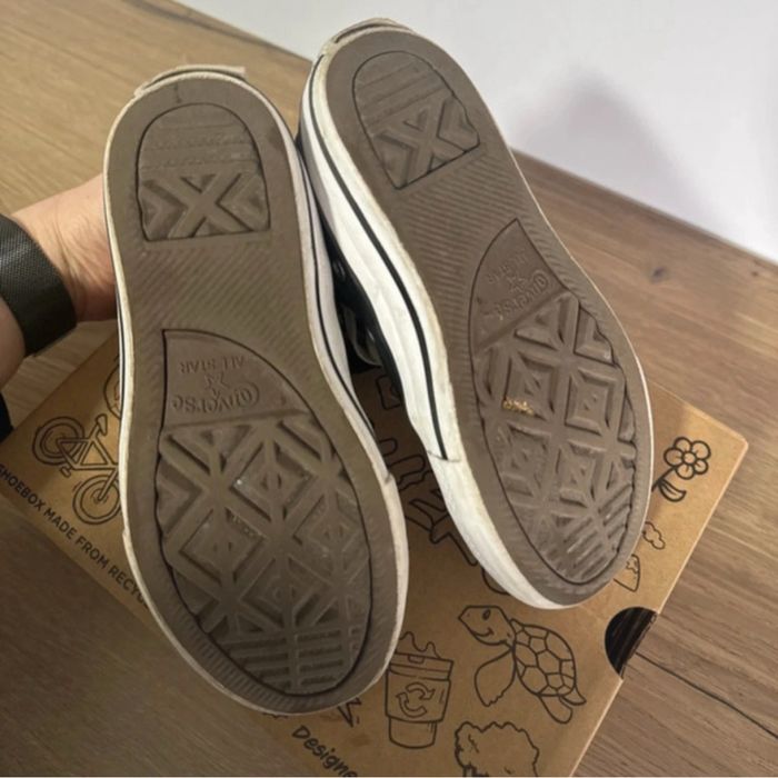Converse enfant noir – Taille 27 - photo numéro 3