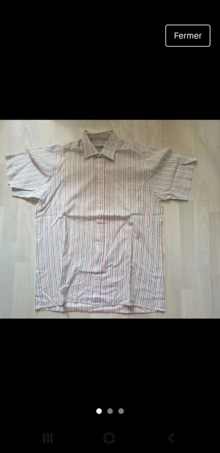 Magnifique chemisette vintage authentique L