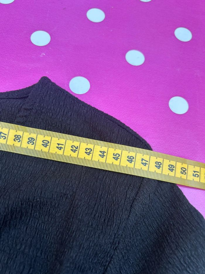 Haut benitier noir manches longues taille L - h&m - photo numéro 8