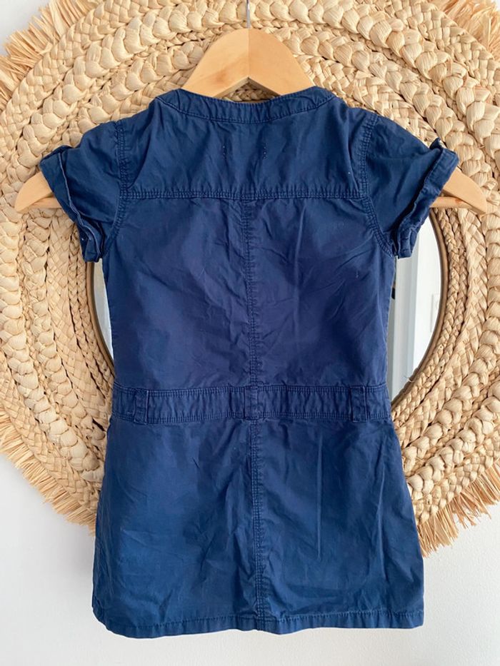 Robe bleue Okaidi 4 ans / 102 cm très bon état - photo numéro 4