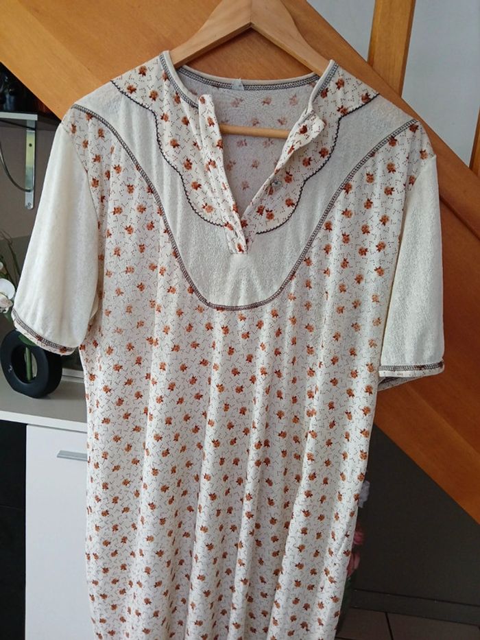 Longue Robe de nuit Taille L🌿💝 - photo numéro 5