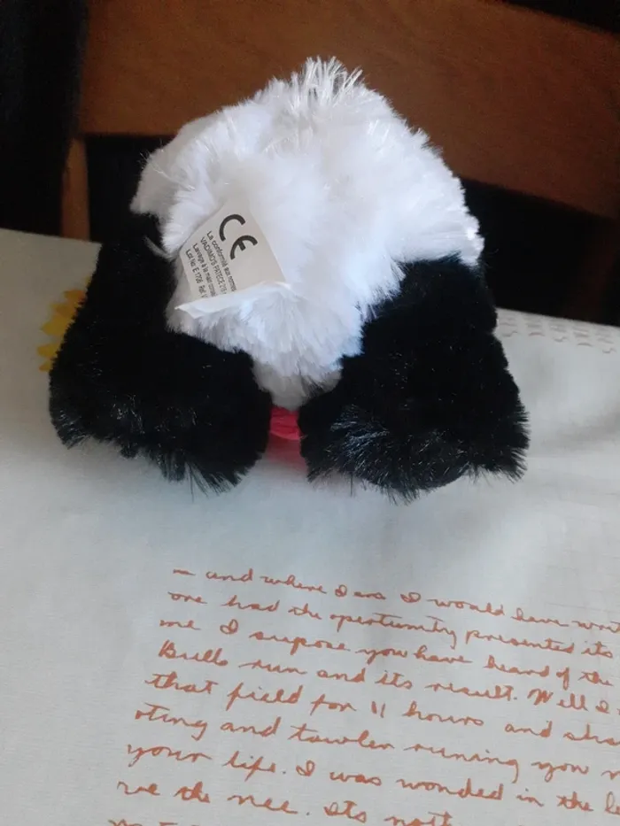 Peluche panda avec cœur "Love" - photo numéro 10
