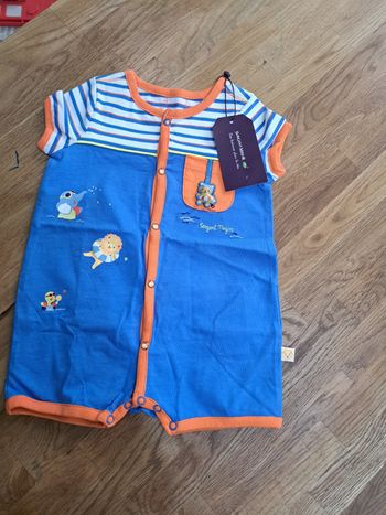 Barboteuses bébé garçon 6 mois