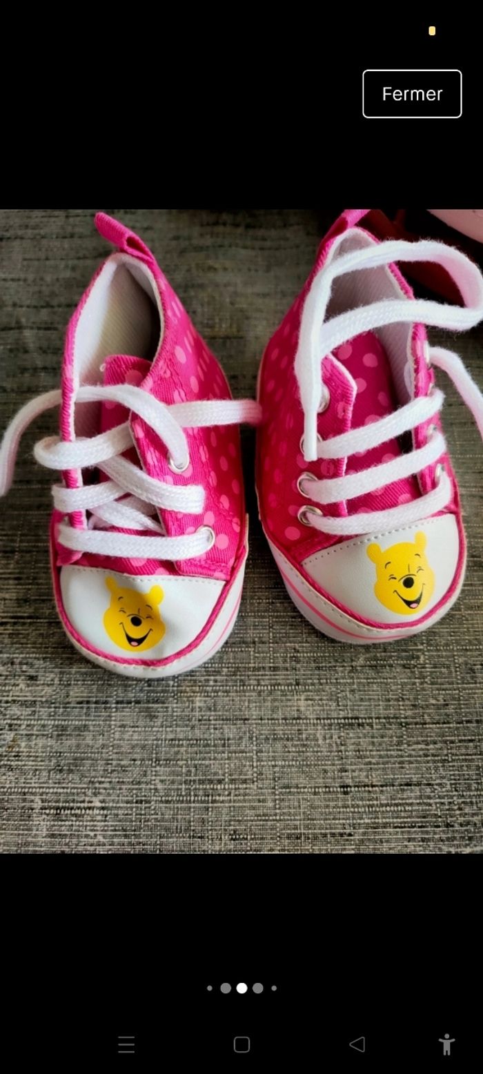 Lot de chaussure fille 6 mois - photo numéro 4