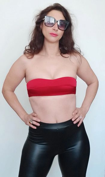Bandeau satin Zara