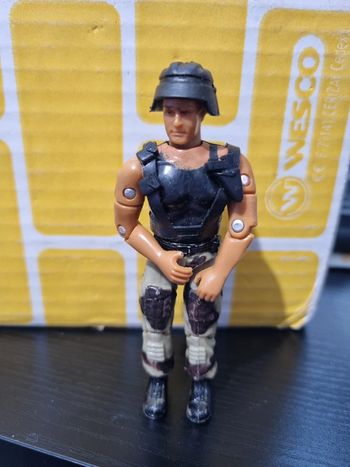 figurine remco delavennat American force 2 80' vintage style gijoe