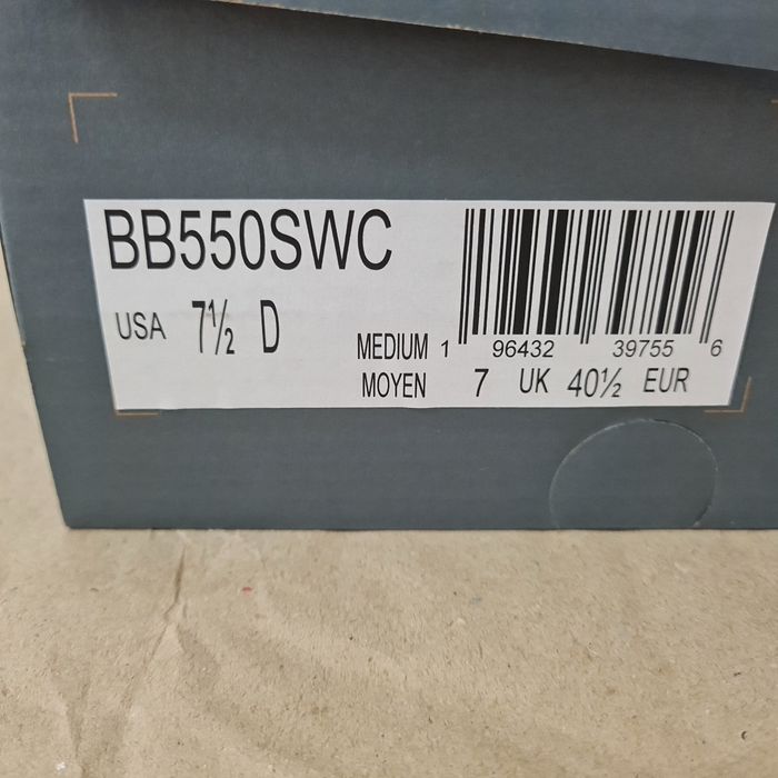 New balance 550 blanches et bleues 40,5 - photo numéro 10