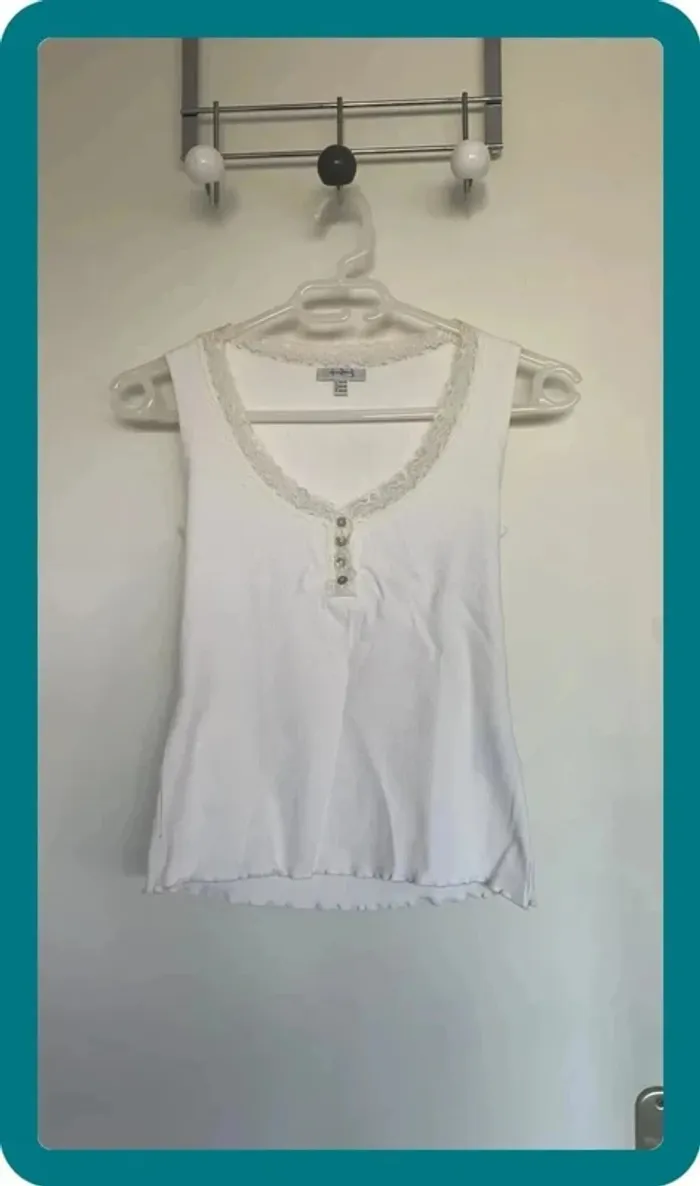 Débardeur blanc