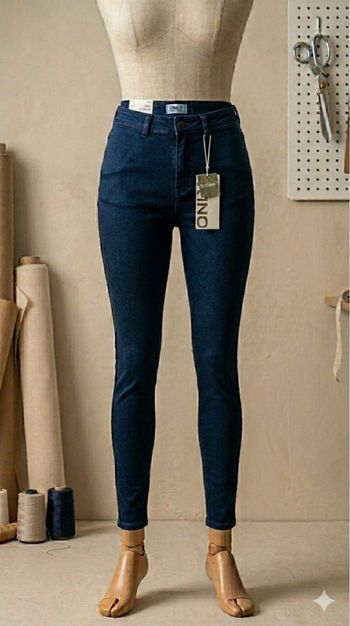 Neuf avec étiquette - ONLY - Jegging Rain (EcoVero) - Taille S/36 - Dark Blue Denim