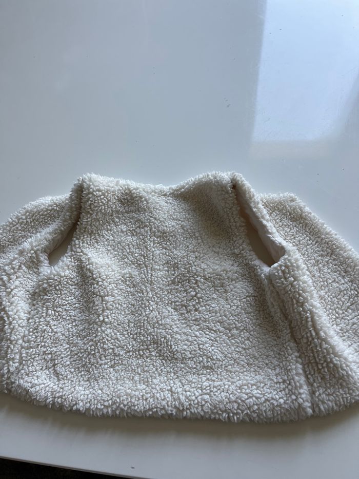Gilet sans manche blanc - photo numéro 3
