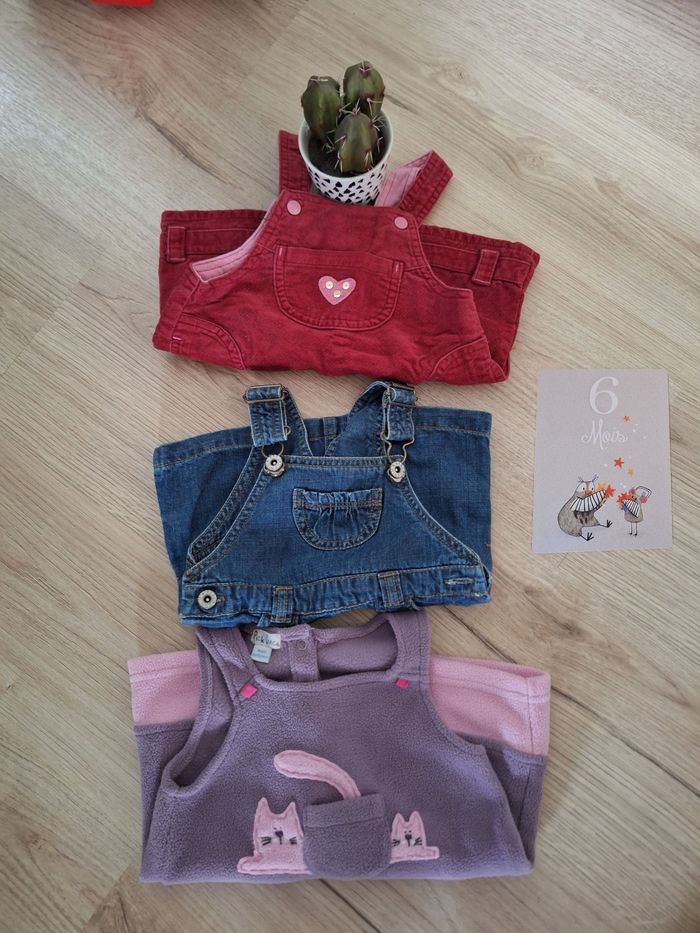 Lot robes hiver 6 mois fille