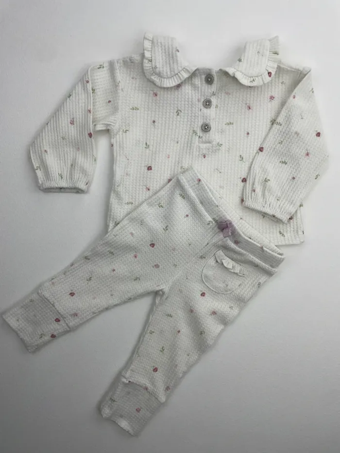 Ensemble fille Primark - 0/3 mois (62 cm)