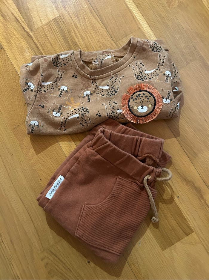 Ensemble petit béguin garçon