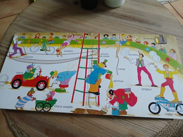 Livre carton Le Cirque - Froebel-kan - photo numéro 2