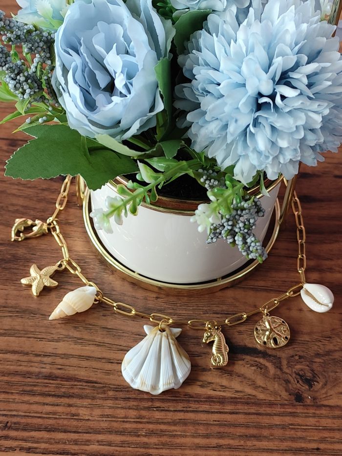 Collier coquillage hypocanpe ✅ - photo numéro 2