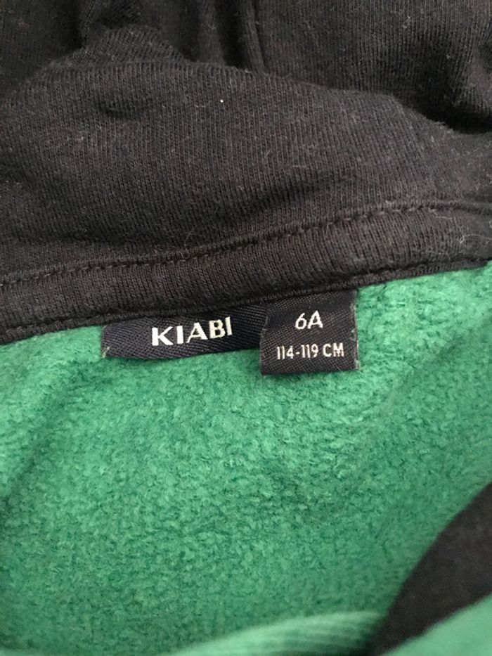 Sweat à capuche bicolore 6 Ans - photo numéro 3