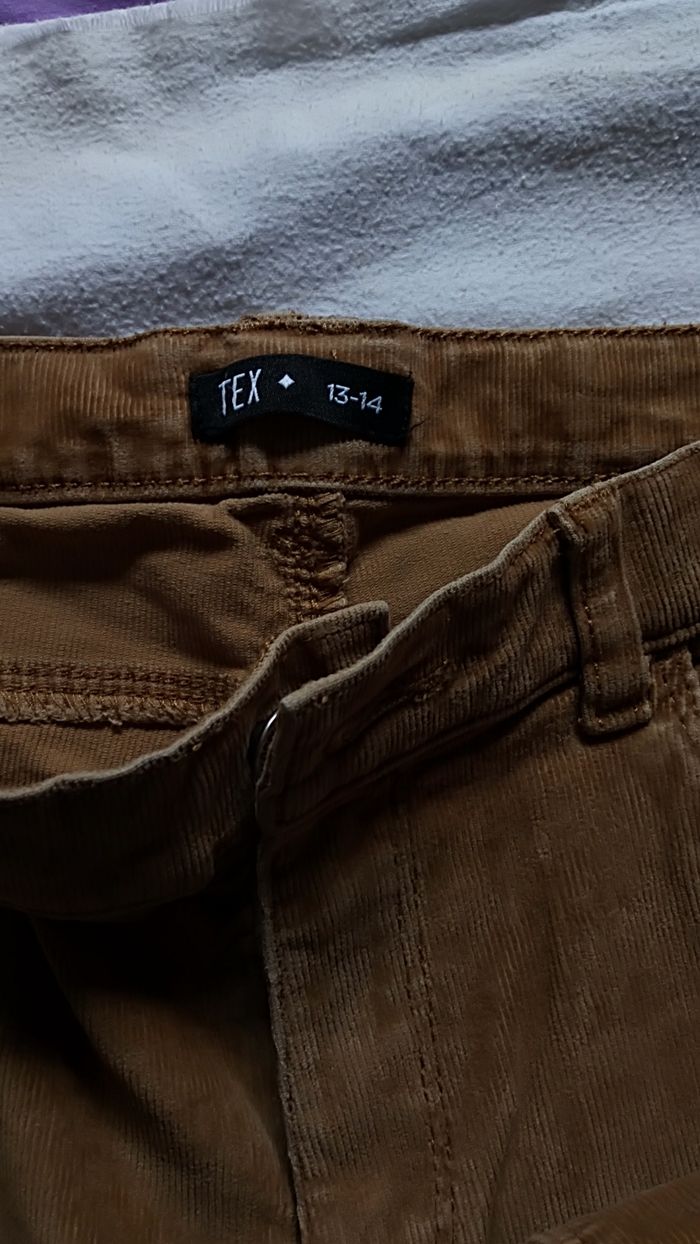 Pantalon en velours fille - photo numéro 3