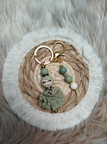Porte clé poupee