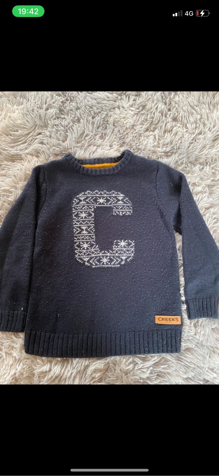 Pull en laine garcons