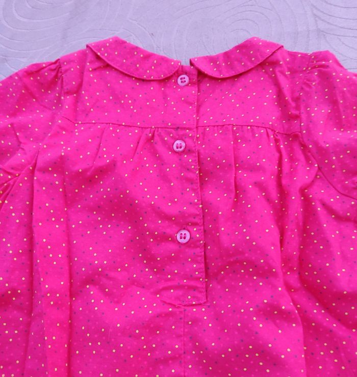 Lot de 2 blouses manches longues 9 mois - photo numéro 6