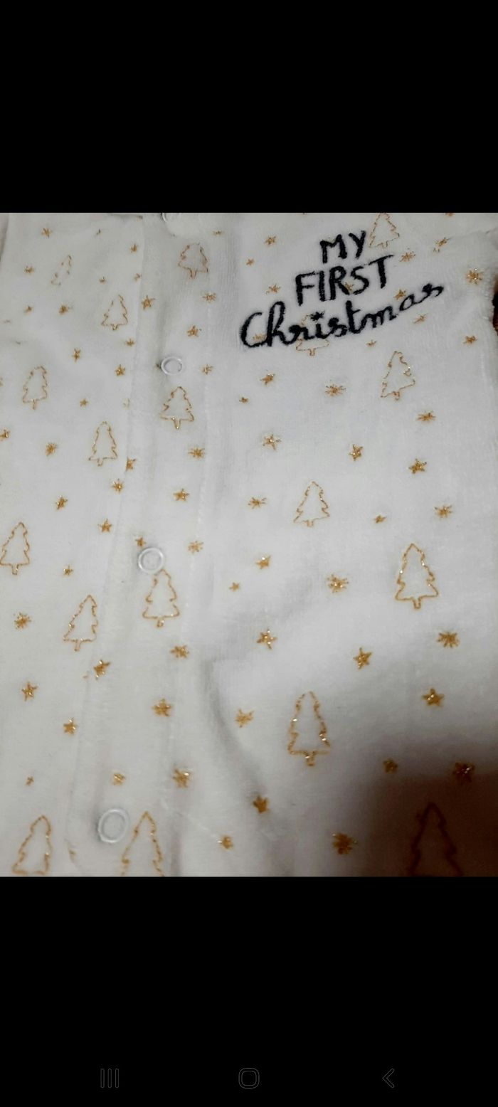 Pyjama Noël 1 mois - photo numéro 2