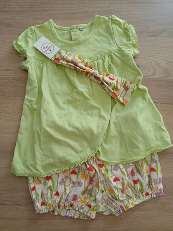 Ensemble bébé fille - taille 18 mois - neuf jamais porté