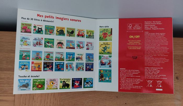 Livre sonore : Mes comptines vol.2 - photo numéro 4