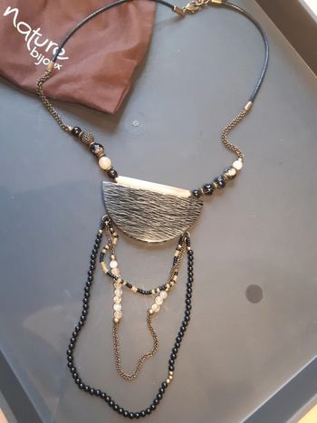 Nature collier été + pochette en tbe