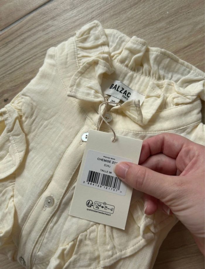 Chemise Zora écru Balzac Paris - photo numéro 5
