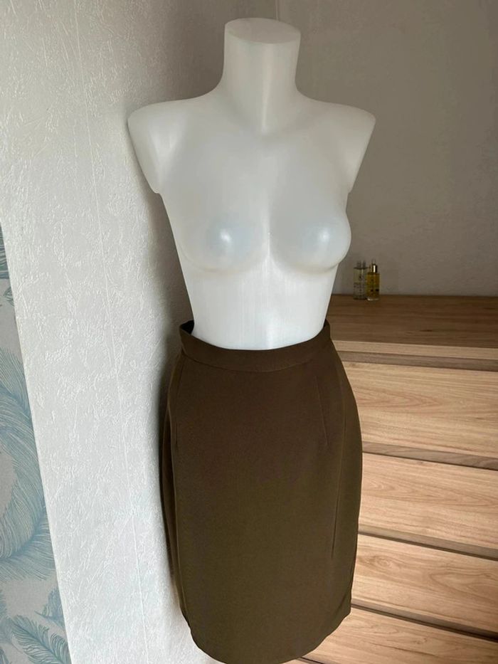 🍃 Jupe élégante en laine Made in France 🍃