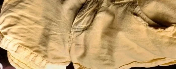 Short léger jaune clair pâle - photo numéro 4